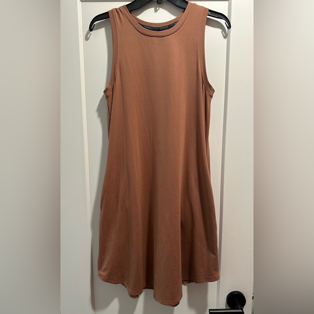 Recreation Thread & Supply clay midi tank dress with pockets